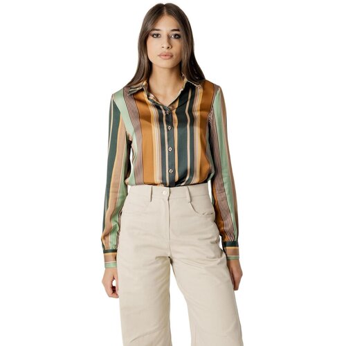 I AM Srajce &amp;amp; Bluze MONICA SATIN SHIRT 26628 Večbarvna Slike