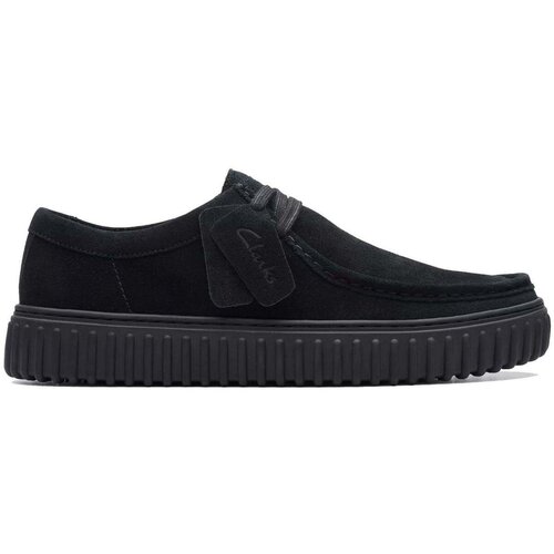 Clarks Čevlji Derby Torhill Lo Črna Slike