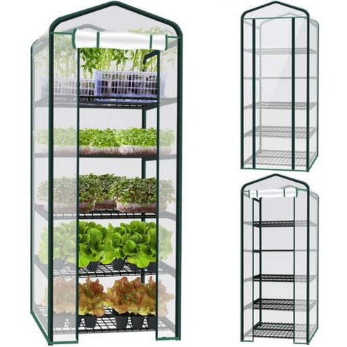 Malatec vrtni rastlinjak 195x70x50cm 5 polic 00013126 Cene