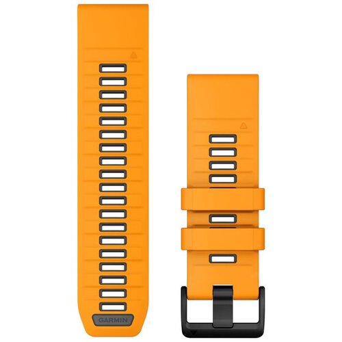 Garmin remen za sat QuickFit 26 mm, Spark Orange / grafitni silikon Cene