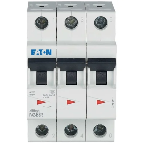 Eaton miniaturni odklopnik FAZ-B6/3, (20890244)