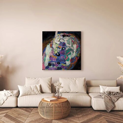  Slika - Gustav Klimt – Virgin 40x40 Na talijanskom platnu Cene