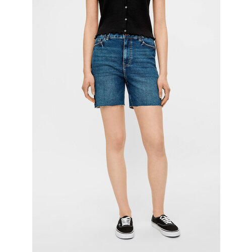 Pieces Blue Denim Shorts Lisa - Women | shoptok.hr