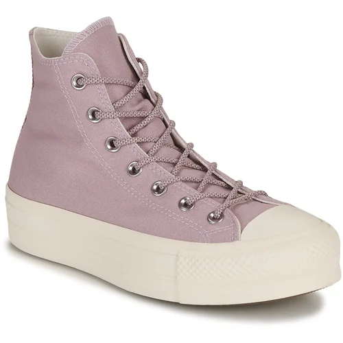 Converse CHUCK TAYLOR ALL STAR LIFT PLATFORM SUMMER UTILITY-LUCID LILAC/V Ljubičasta