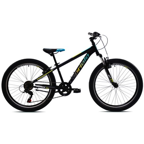 Capriolo bicikl za decu oxygen, 24"/12", crni Cene