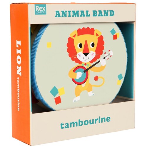 Rex London Glazbena igračka Tambourine Animal Band &amp;ndash; Slike