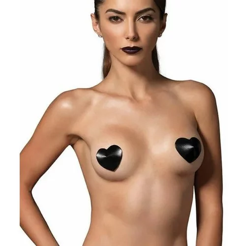 Sunspice Nipple Covers Heart Black