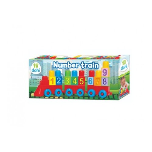 Dohany Toys Vlak sa brojevima razvojna igra Cijene