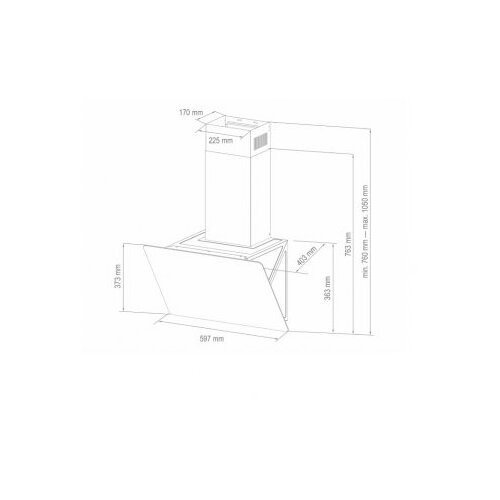 Home cyclone crni 105W KPE6039G Cene