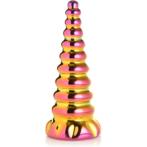 Creature Cocks Twilight Rainbow Glass Dildo