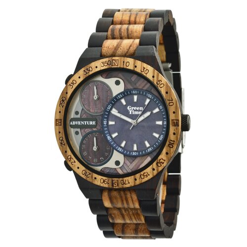 ZZERO Wood moška ročna ura ZW078B Cene