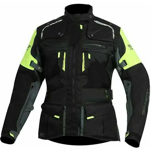 Trilobite 2091 Rideknow Tech-Air Ladies Black/Yellow Fluo L Tekstilna jakna