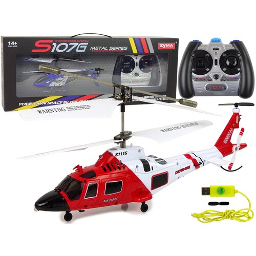 Lean_Toys Helikopter SYMA S111G + daljinski upravljalnik R/C GIROS Cene