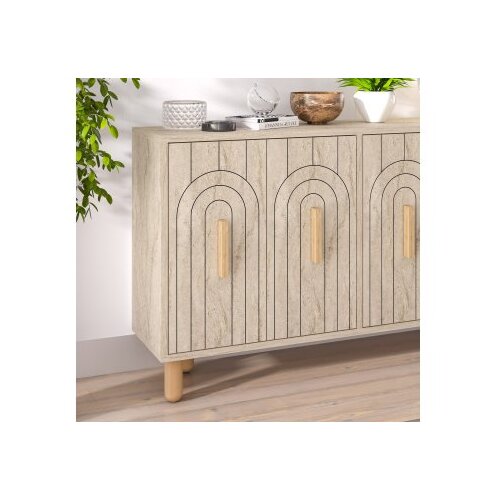 Hanah home komoda tiger traverten Slike
