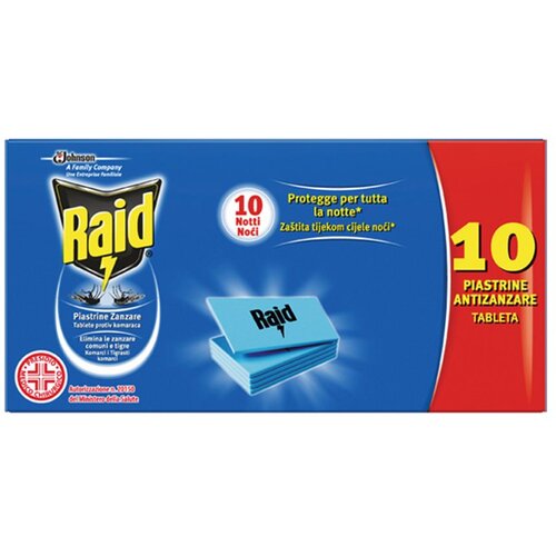 Raid laminirane tablete za električni aparatić 10 kom Slike