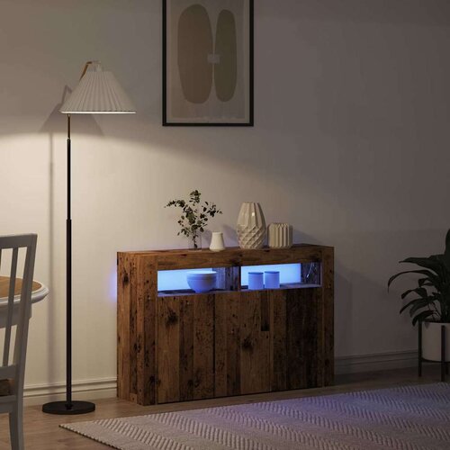  Kreveta Staro drvo 116 x 30 x 75 cm Konstruirano drvo Slike