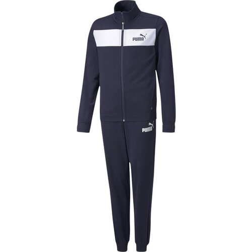 Puma dječja trenirka Poly Suit cl B Navy Slike