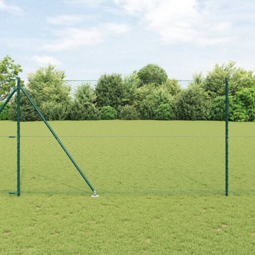  Ograda u obliku heksagona Zelena 1 6x10 m Čelik Slike