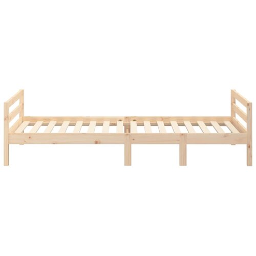  Okvir kreveta bez madraca 90 x 200 cm od masivne borovine Slike