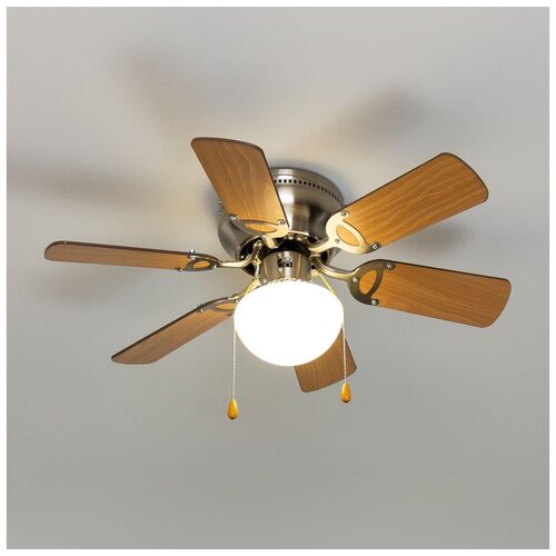  ZEVENTI - Stropni ventilator GALDANA 1xE27/60W/230V braon/bež Cene