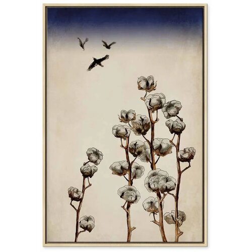  Slika - Cotton Branches (1 Part) Vertical 40x60 Slike