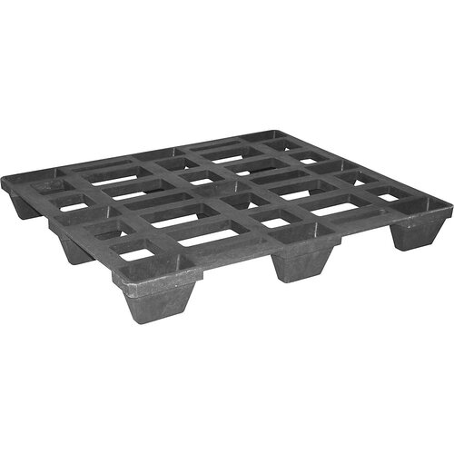 Ratioform Industrijska paleta iz umetne mase z možnostjo nalaganja, Dx&amp;Scaron;xV 1200 x 1000 x 145 mm, sive barve, od 10 kosov Slike