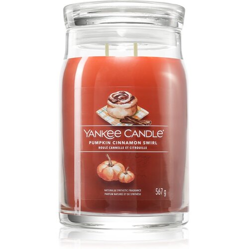 Yankee Candle Pumpkin Cinnamon Swirl mirisna svijeća 567 g Cijene