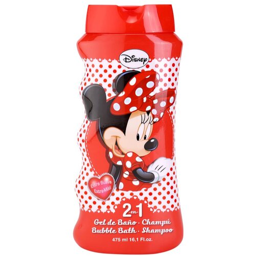 Disney Minnie Mouse Shampoo &amp;amp; Shower Gel &amp;scaron;ampon i gel za tu&amp;scaron;iranje 2 u 1 475 ml Slike