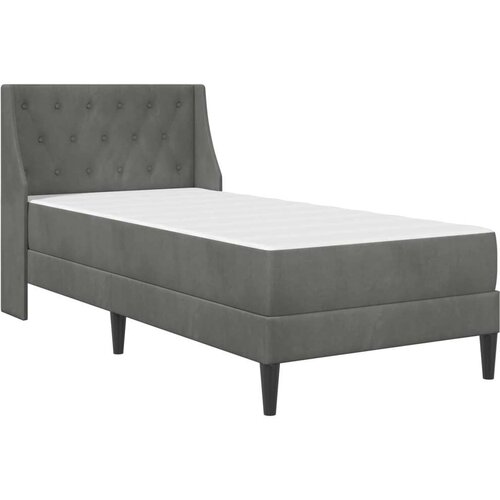  Okvir kreveta s madracem Tamno siva 90 x 190 cm Bar&amp;scaron;un Slike