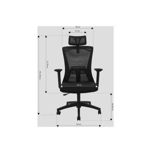  Stolica Office Fantech OC-A258SV2 crna Slike