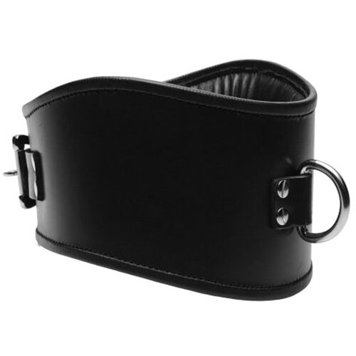 Strict Leather Ovratnica z zaklepanjem oblazinjena Slike