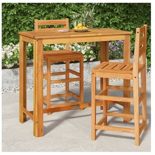  vrtni barski stol 120 x 60 x 105 cm od masivnog bagremovog drva Cijene