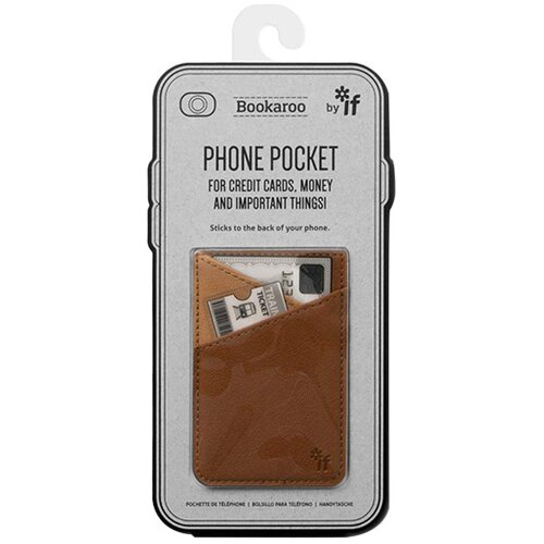  Futrola - bookaroo phone pocket, brown Cene