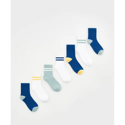 Reserved - Komplet od 7 pari čarapa - bijela