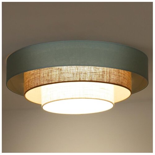  Duolla-LED stropna LED svetiljka LUNETA LED/26W/230V, prečnik 60 cm, 4000K, tirkizna/bež Cene