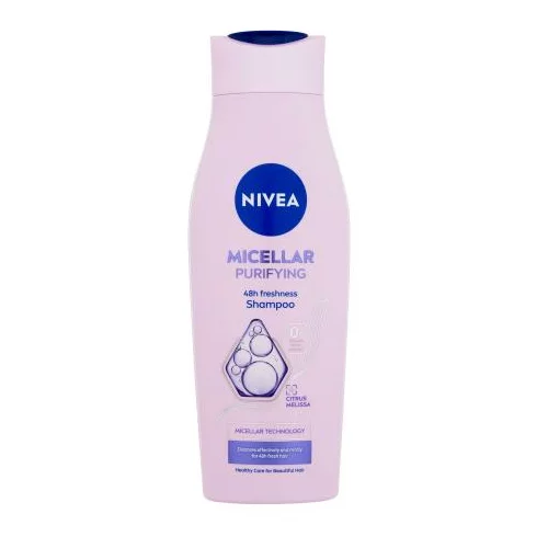 Nivea Micellar Purifying Shampoo 400 ml šampon masna kosa normalna kosa za ženske