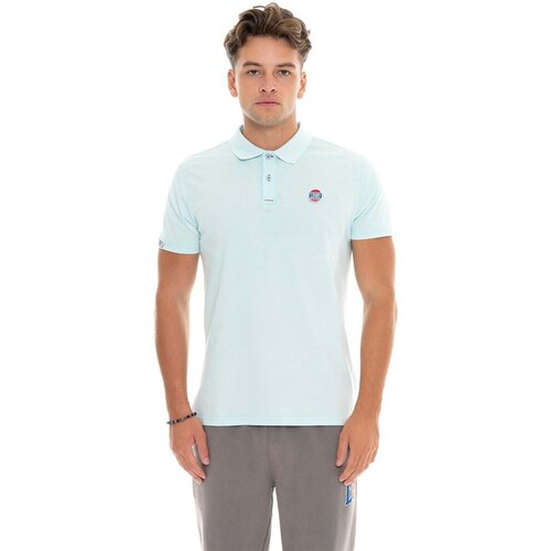 Leone 1947 Polo majice kratki rokavi Man Pastel Wash Modra Cene