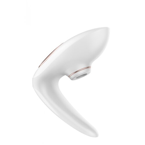 Satisfyer Pro 4 Vibrator za parove, 11 intenziteta usisavanja, 10 modova vibracije, Beli Slike