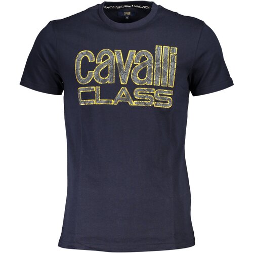 Cavalli Class T-SHIRT SHORT SLEEVE MAN BLUE Cene