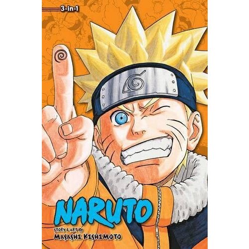 VIZ Media Masashi Kishimoto - Naruto: 3-In-1 Edition 9: Vols. 25, 26 & 27 Cene