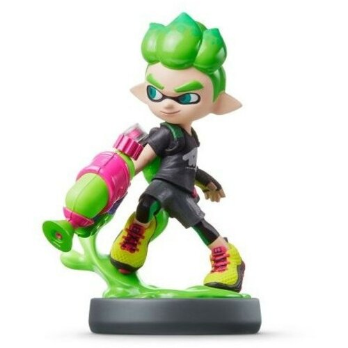 Nintendo amiibo splatoon - green boy Cene