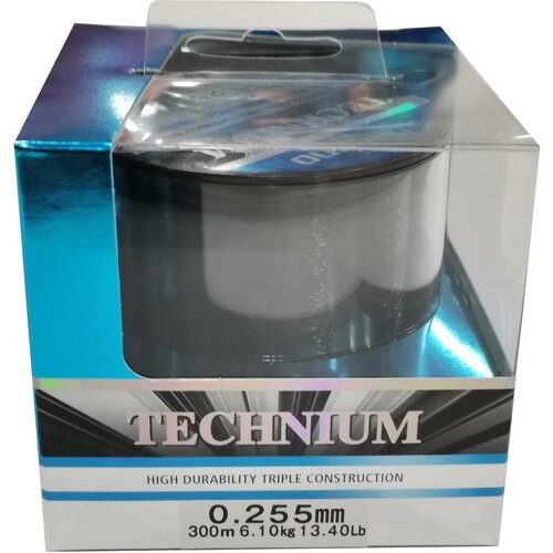 Shimano najlon monofil technium, 200 m, 0.255 mm, sivi Slike