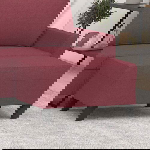 vidaXL Tabure crvena boja vina 70 x 55 x 41 cm od tkanine Cijene