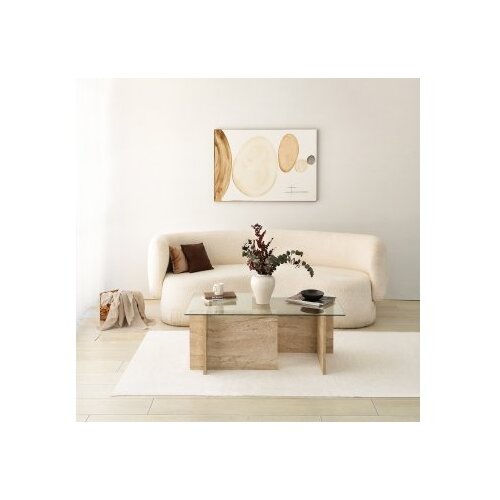 Hanah home Klubska mizica Jeron (Travertin) Cene