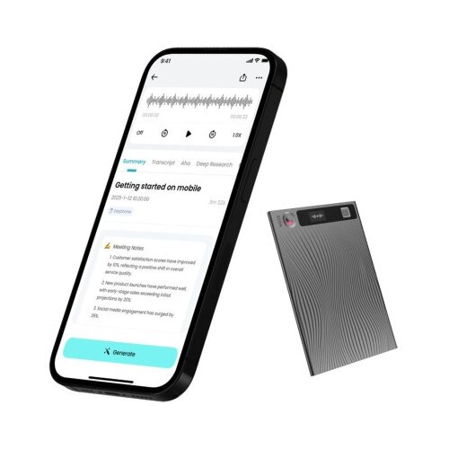 Mobvoi Zvočni snemalnik TicNote 64GB AI, (5000508262) Slike