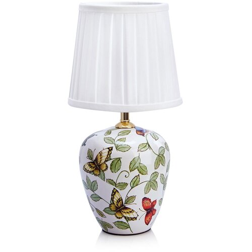 Markslöjd Bela namizna svetilka s tekstilnim senčilom (višina 33 cm) Mansion – Cene