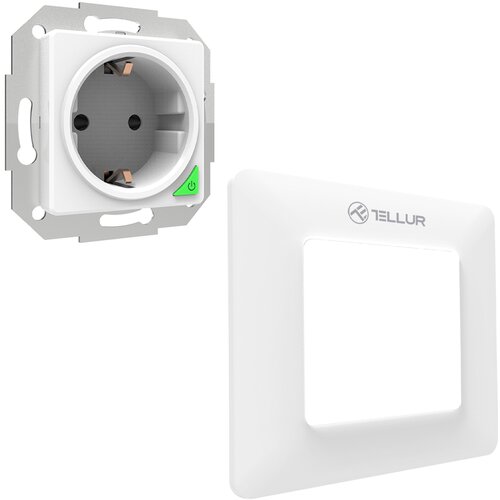 Tellur SMART WIFI ZIDNA UTIČNICA, 3000W, 16A, BIJELA, (08-tll331321) Cijene