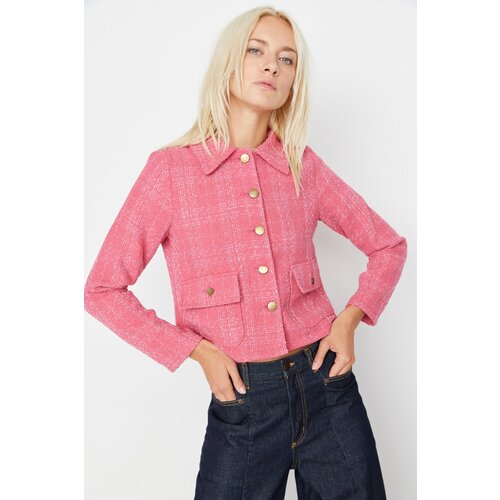 Trendyol Pink Pocket Detailed Jacket Slike