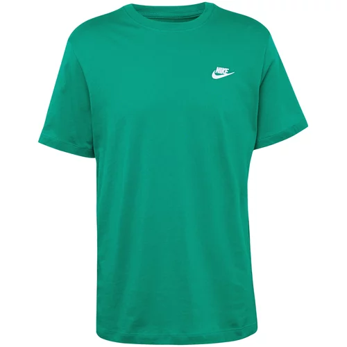 Nike Sportswear Majica 'CLUB' zelena / bijela