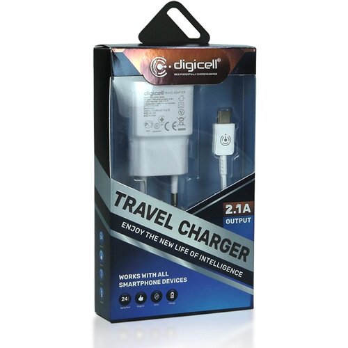  DIGICELL Kucni punjac Type-C 2.1A 2u1 Cene